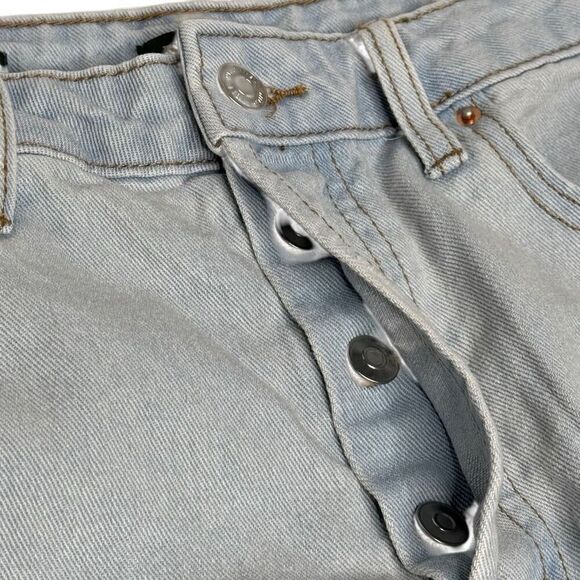 Wild Fable NWT light wash super high rise cutoff shorts size 10 - Picture 5 of 11